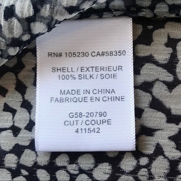 Joie Macy B Silk Blouse - NWOT - Picture 4 of 5